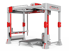 摇臂在线覆膜缠绕包装机YK1800FR-PL-DM